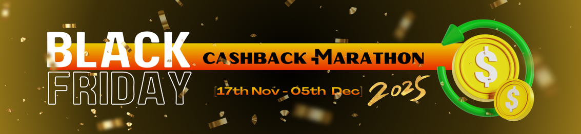 Mondiad Black Friday Cashback Marathon 2025!